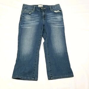 Old Navy Kids Jean Capris Sz 16 Girls